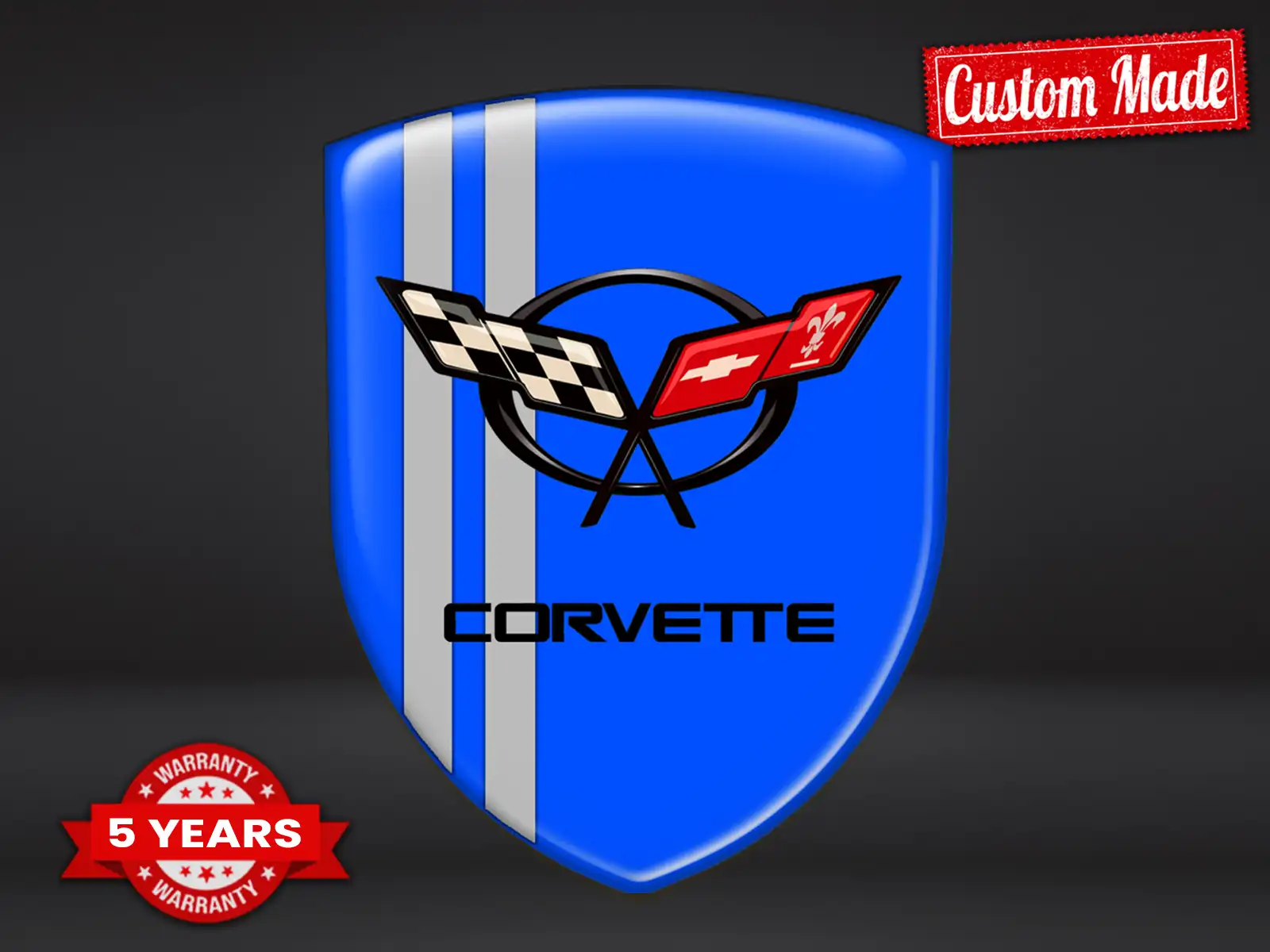 Corvette Adesivi Vetri Auto su Misura Forti Limitati Globali